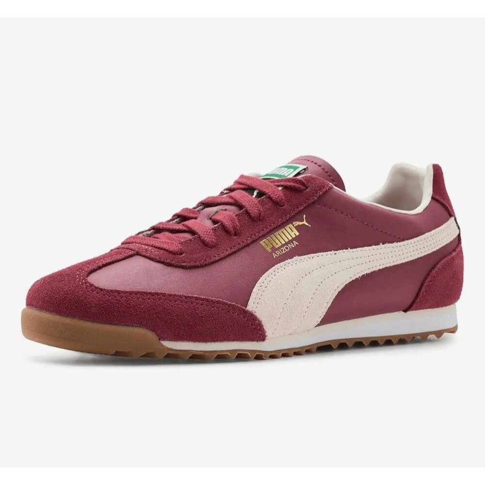 Size 8.5 Puma Arizona Retro Team Regal Red Warm White